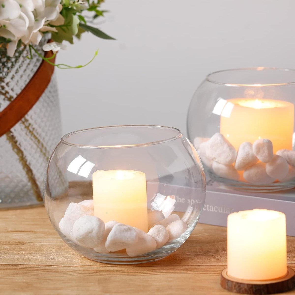 Transparent Decorative Fish Bowl - Techmanistan in Pakistan