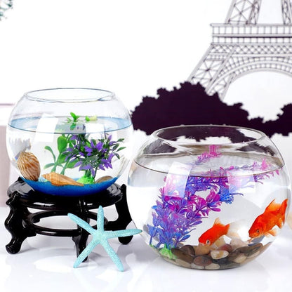 Transparent Decorative Fish Bowl - Techmanistan in Pakistan
