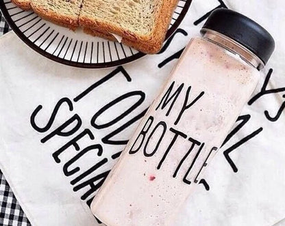 Transparent Plastic Water Bottle 500ml - Techmanistan in Pakistan