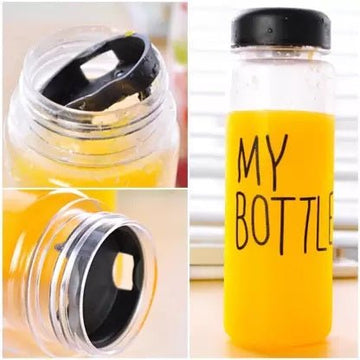 Transparent Plastic Water Bottle 500ml - Techmanistan in Pakistan