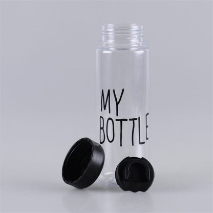 Transparent Plastic Water Bottle 500ml - Techmanistan in Pakistan
