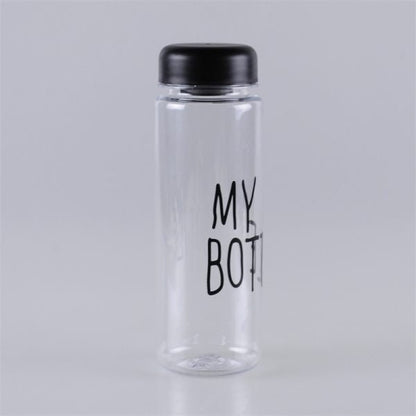 Transparent Plastic Water Bottle 500ml - Techmanistan in Pakistan