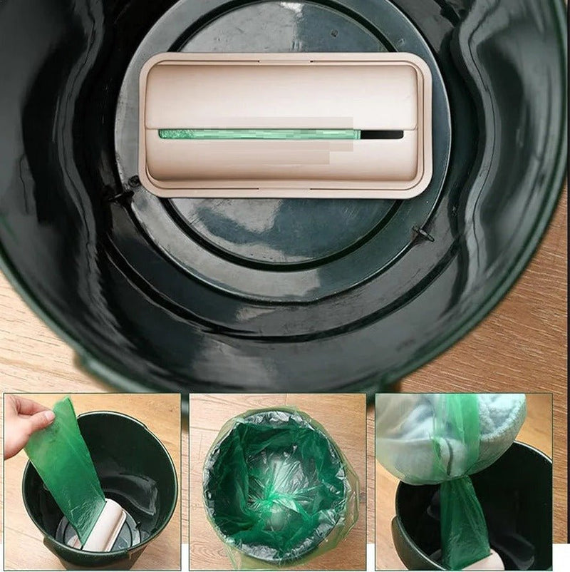 Trash Bags Dispenser Holder + Trash Bags - Techmanistan in Pakistan