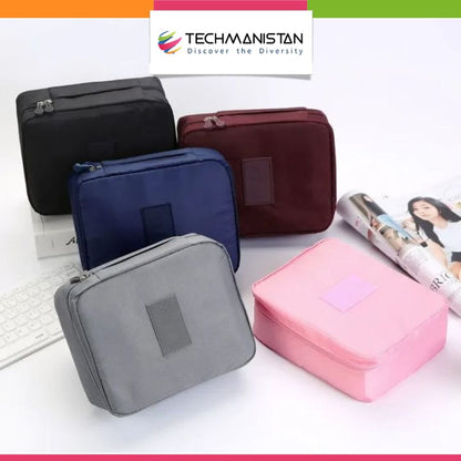 Travel Bag Make Up Organizer Storage Bag - Techmanistan in Pakistan