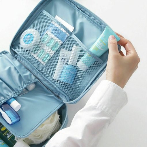 Travel Bag Make Up Organizer Storage Bag - Techmanistan in Pakistan