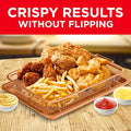 Premium Non-Stick Air Fryer Baking Tray with Mesh Basket