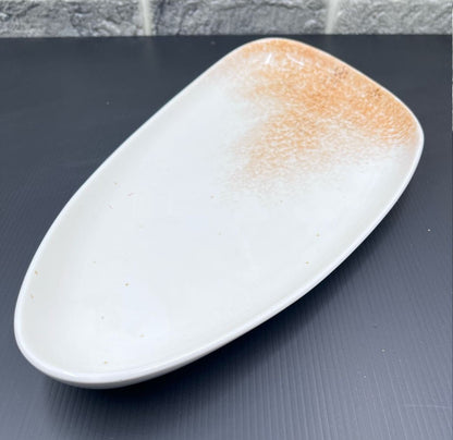 Triangle Ceramic Serving Plate - Techmanistan in Pakistan