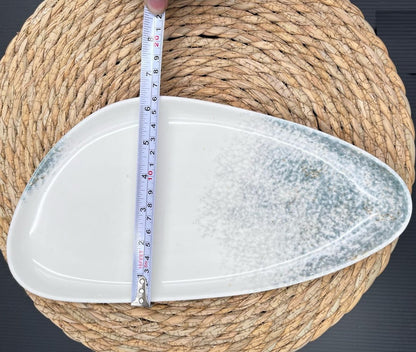 Triangle Ceramic Serving Plate - Techmanistan in Pakistan