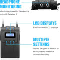 UHF Dual Channel Wireless Microphone System - Techmanistan in Pakistan