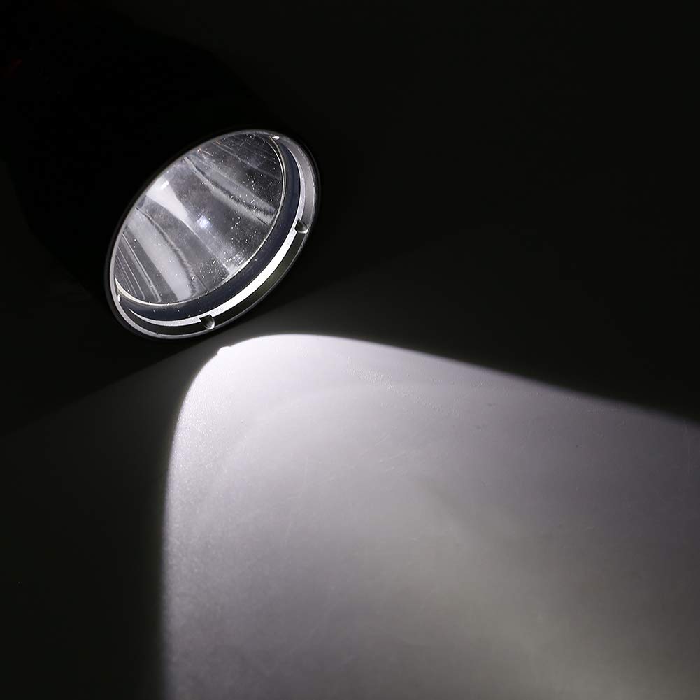 Underwater 100M 2000LM Aluminum Alloy High Bright LED Diving Flashlight with 3 Adjustable Mode, Outdoor Camping Torch Lamp Light for Outdoor Activities - Techmanistan in Pakistan