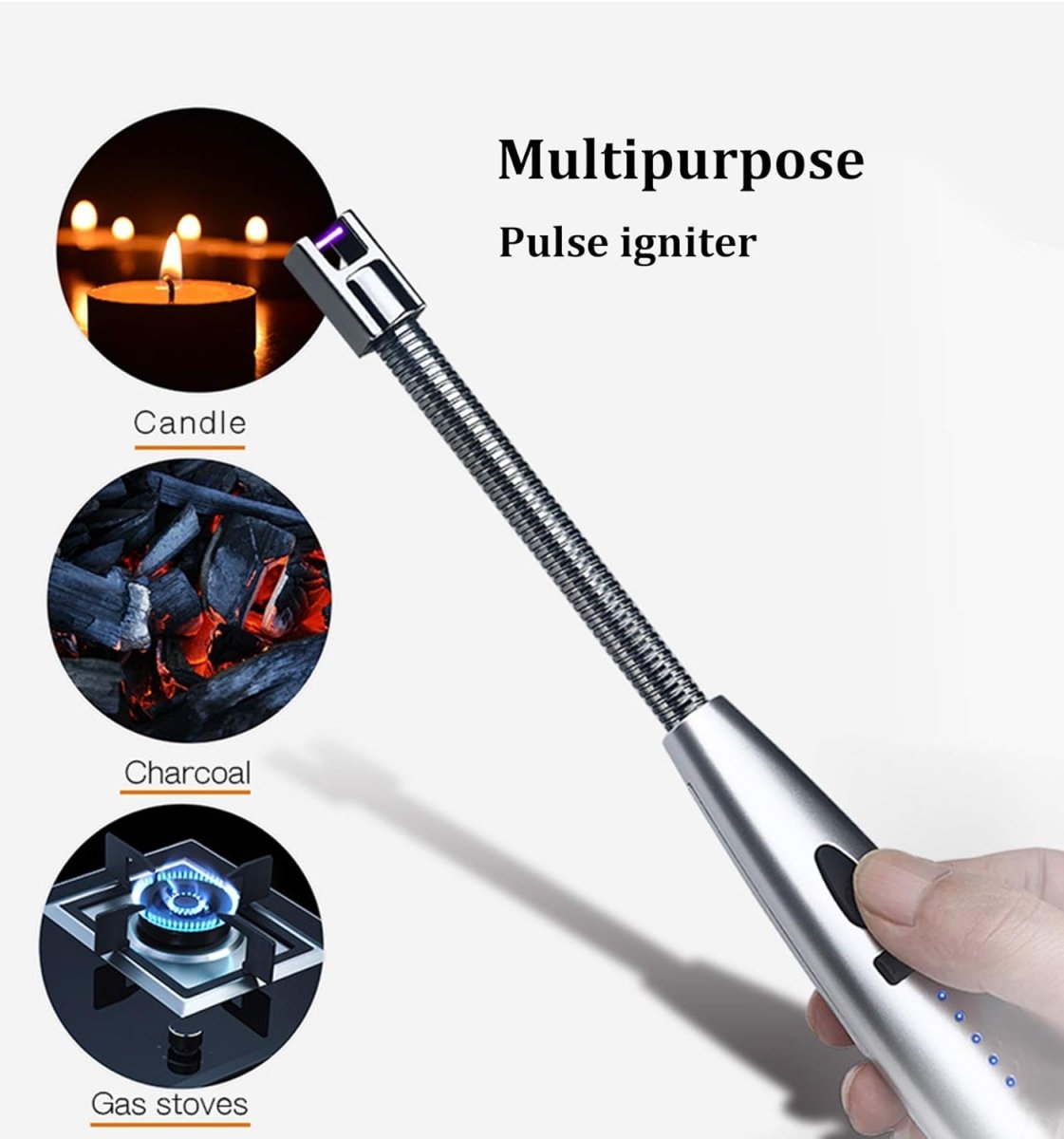 USB Rechargeable Flameless Arc Lighter - Techmanistan in Pakistan