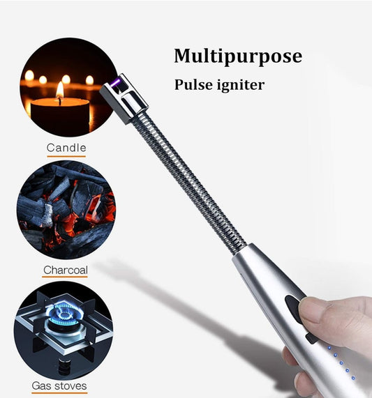 USB Rechargeable Flameless Arc Lighter - Techmanistan in Pakistan