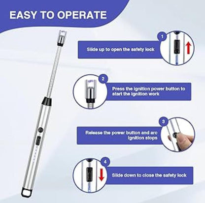 USB Rechargeable Flameless Arc Lighter - Techmanistan in Pakistan