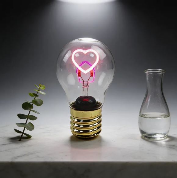 USB Rechargeable Bulb-Shaped Table Lamp