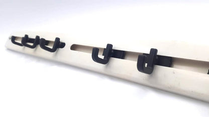 Wall Mounted 6 Hooks Coat Robe Hat Hanger - Techmanistan in Pakistan