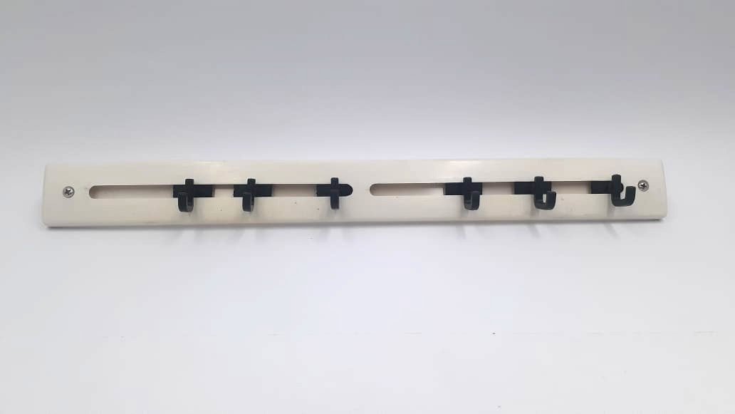 Wall Mounted 6 Hooks Coat Robe Hat Hanger - Techmanistan in Pakistan