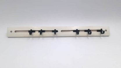 Wall Mounted 6 Hooks Coat Robe Hat Hanger - Techmanistan in Pakistan