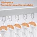 Wall Mounted Extendible Folding Clothes Hanger - Techmanistan in Pakistan