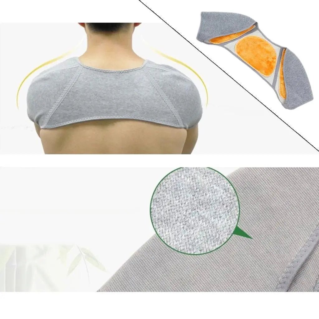 Warmer Shoulder Support Guard Self - Heating Breathable Fabric - Techmanistan in Pakistan