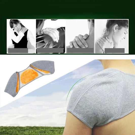 Warmer Shoulder Support Guard Self - Heating Breathable Fabric - Techmanistan in Pakistan