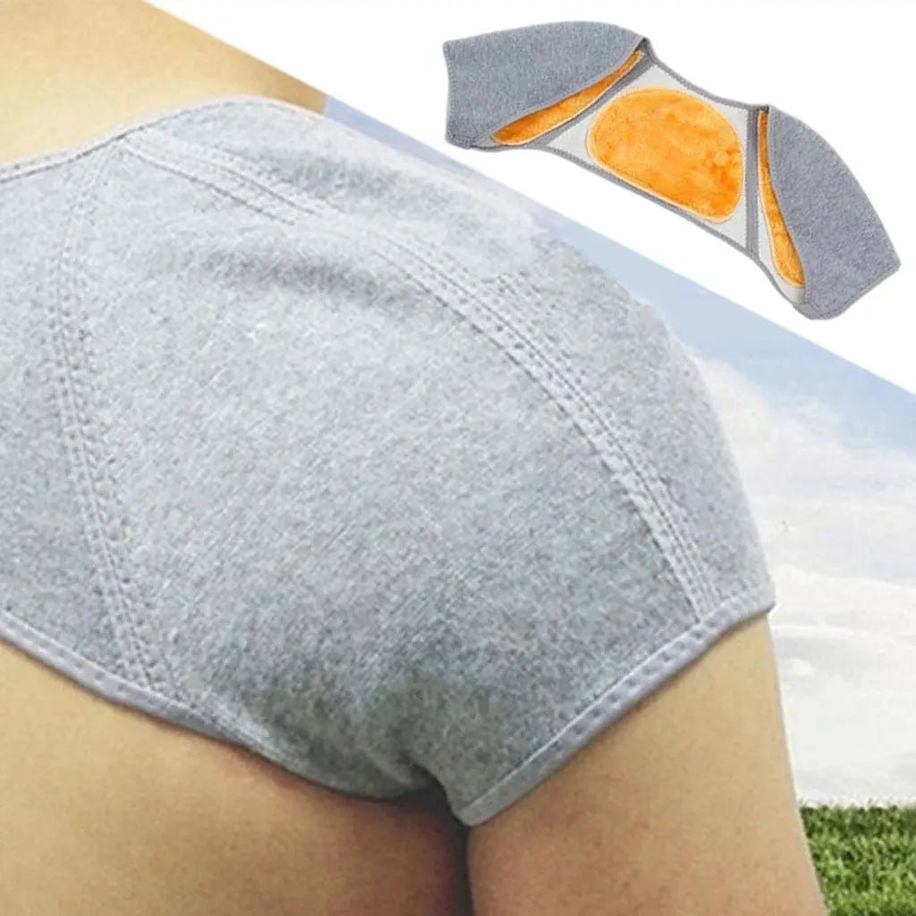 Warmer Shoulder Support Guard Self - Heating Breathable Fabric - Techmanistan in Pakistan