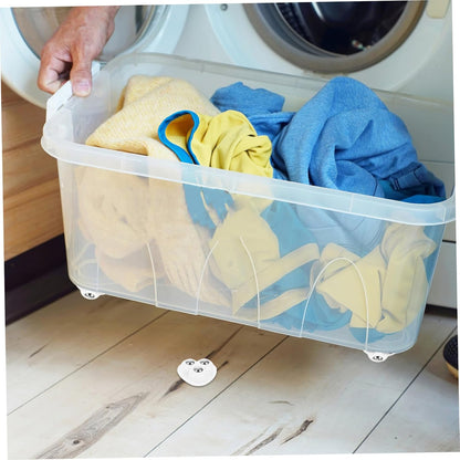 4pcs Mini Swivel Caster Wheels