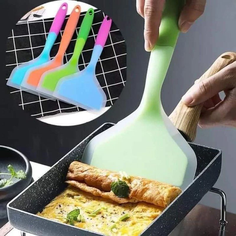 Wide Silicon Pancakes Spatula Turner - Techmanistan