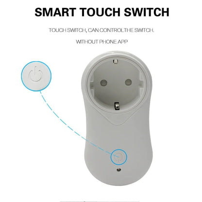 WIFI Smart Socket EU Plug USB Outlet - Techmanistan in Pakistan