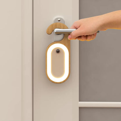 Wooden Message Memo Motion Sensor Night Light - Techmanistan in Pakistan