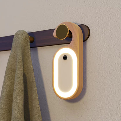 Wooden Message Memo Motion Sensor Night Light - Techmanistan in Pakistan