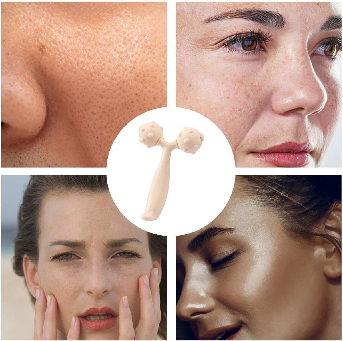 Y - Shape Face Massager Skin Roller - Techmanistan in Pakistan