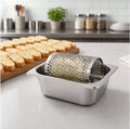 Stainless Steel Bread Bun Butter Roller for Griddle