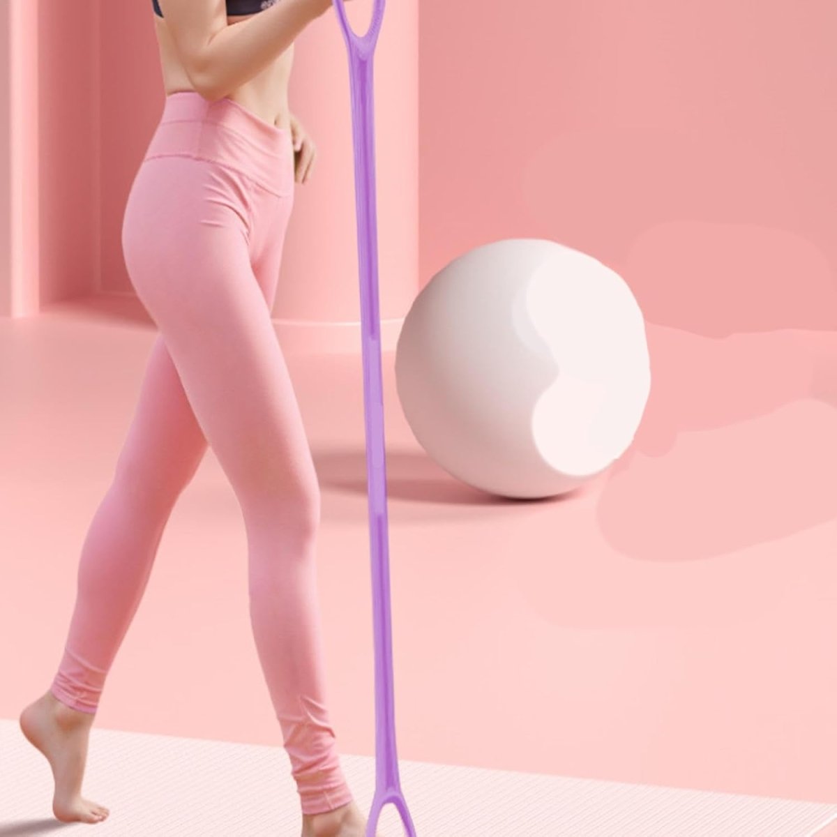 Yoga Stretching Strap Resistance Belt - Techmanistan in Pakistan