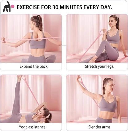 Yoga Stretching Strap Resistance Belt - Techmanistan in Pakistan