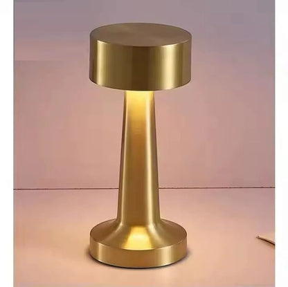 Rechargeable Golden Table Desk Lamp