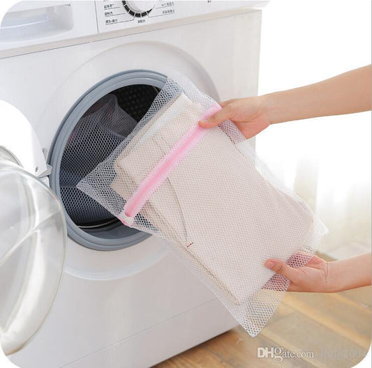 Zippered Mesh Laundry Bags - Techmanistan in Pakistan