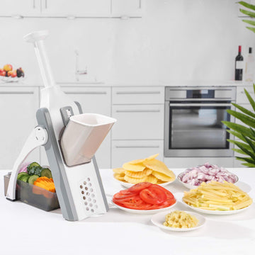 5in1 - Adjustable Mandoliner Safe Slicer--Techmanistan-Techmanistan